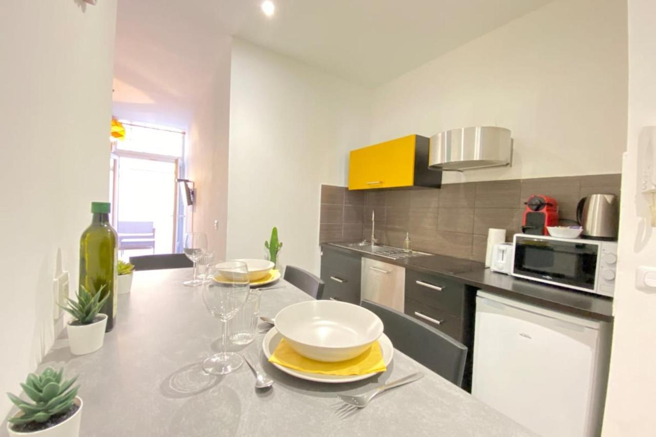 Happyhome Terrasse En Ville Fastwifi Netflix Marseilles Buitenkant foto