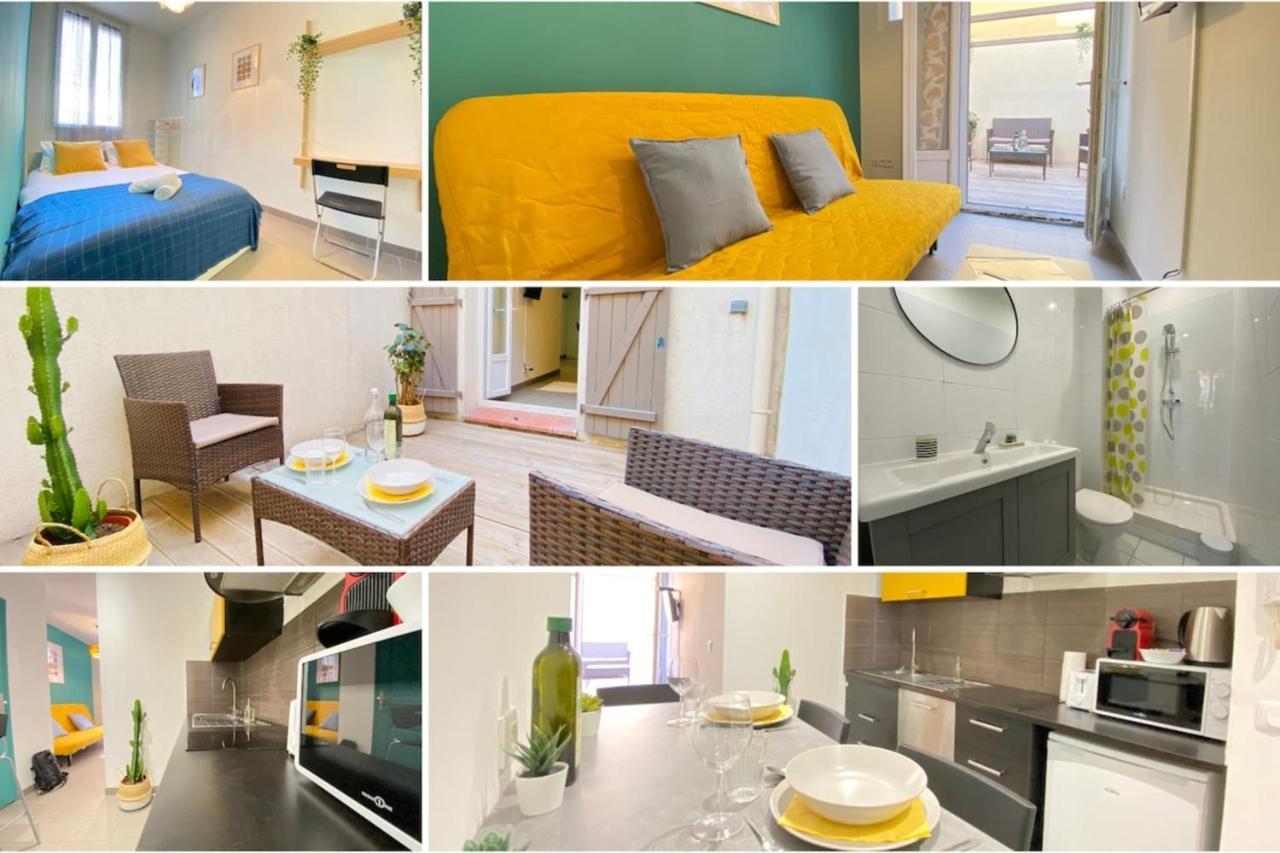 Happyhome Terrasse En Ville Fastwifi Netflix Marseilles Buitenkant foto