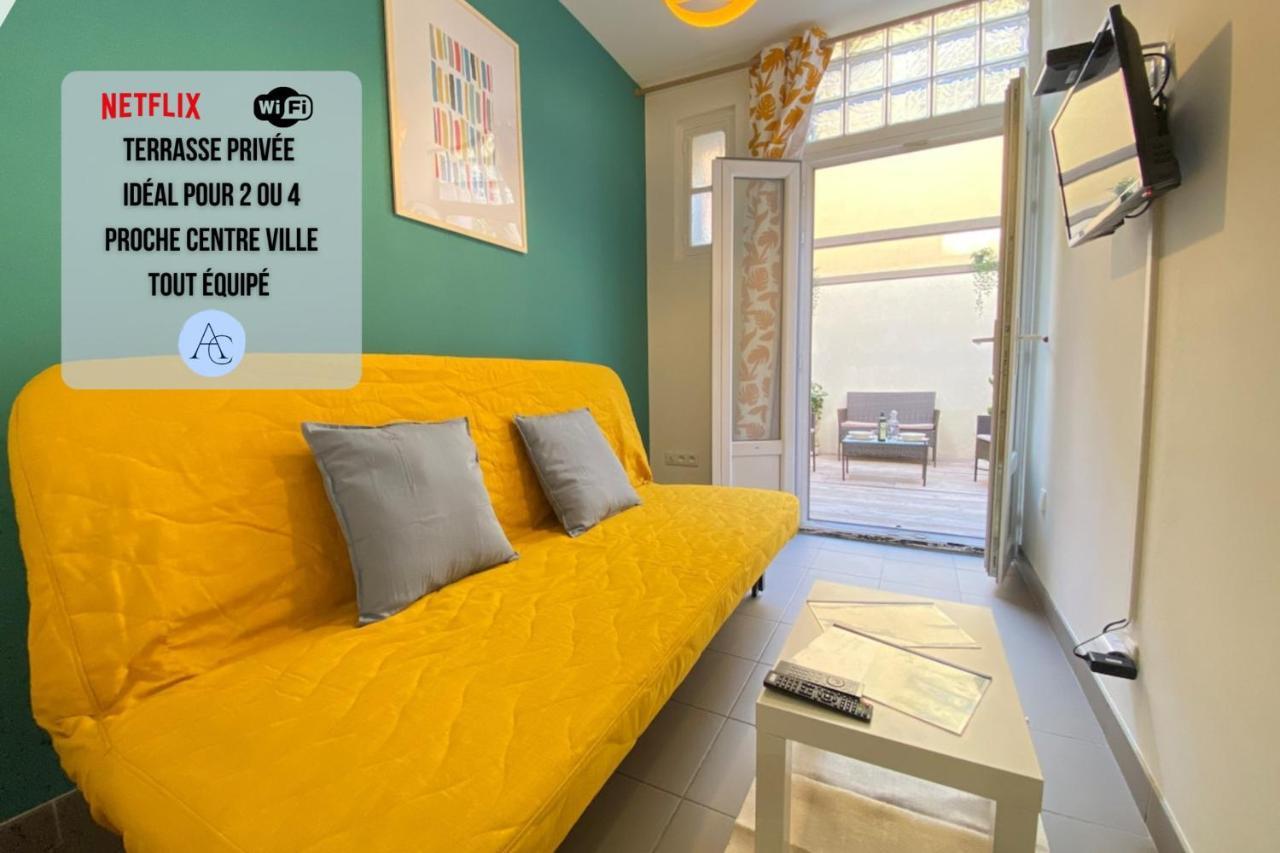 Happyhome Terrasse En Ville Fastwifi Netflix Marseilles Buitenkant foto